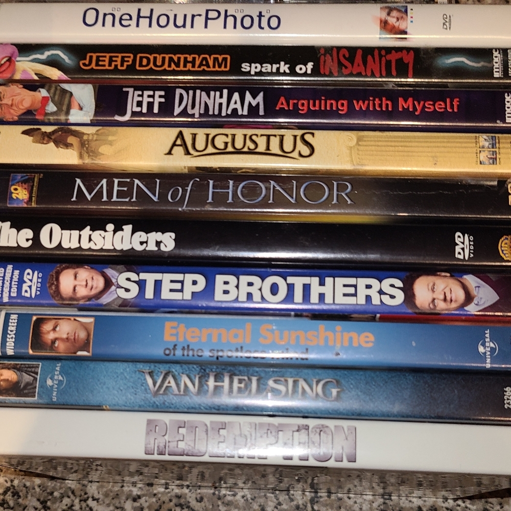 Combo used DVD hardly used 11 in total